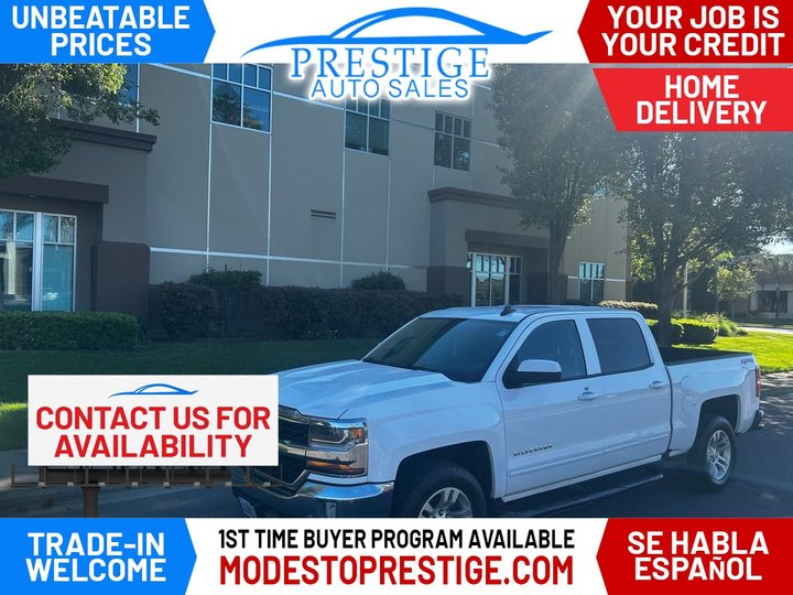 2018 CHEVROLET SILVERADO 1500 CREW CAB for sale in MODESTO