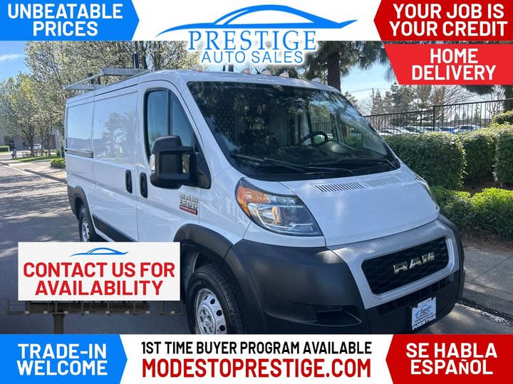 2020 RAM PROMASTER CARGO VAN for sale in MODESTO