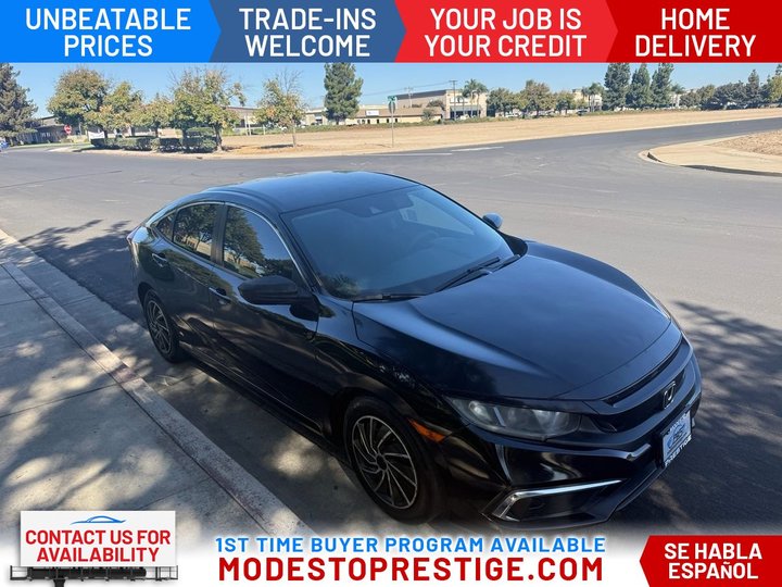 2019 HONDA CIVIC for sale in MODESTO
