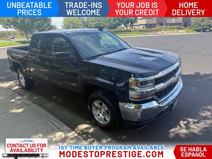 2017 CHEVROLET SILVERADO 1500 CREW CAB for sale in MODESTO