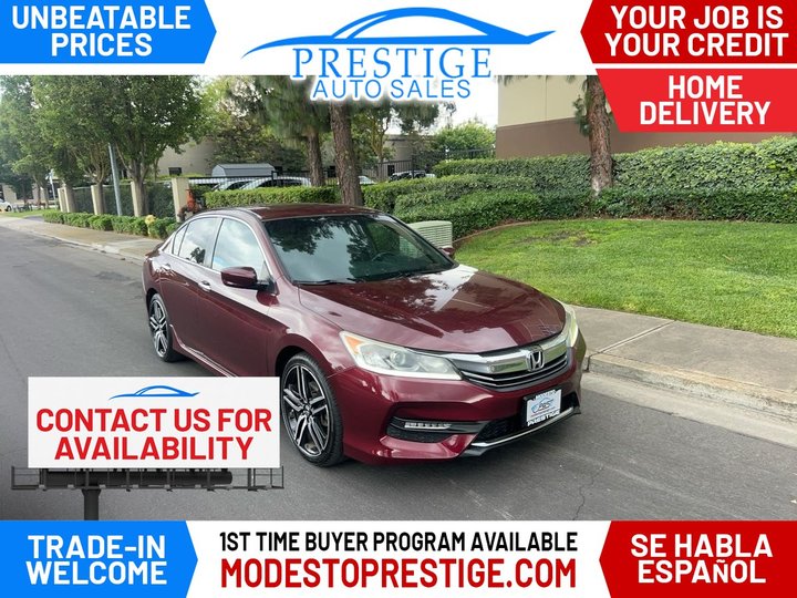 2017 HONDA ACCORD for sale in MODESTO