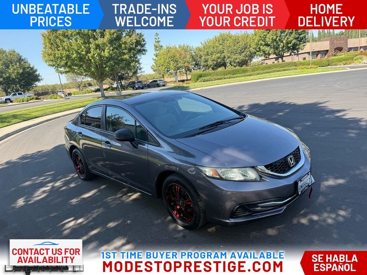 2014 HONDA CIVIC for sale in MODESTO