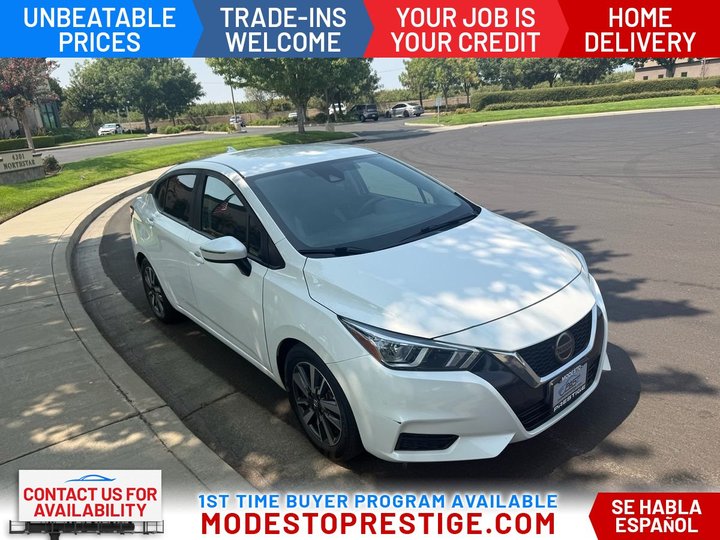 2021 NISSAN VERSA for sale in MODESTO