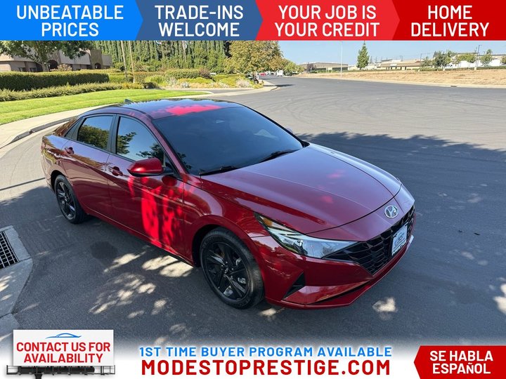 2022 HYUNDAI ELANTRA for sale in MODESTO