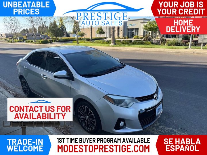 2015 TOYOTA COROLLA for sale in MODESTO