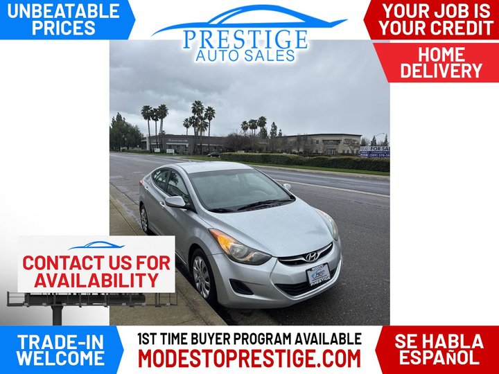 2012 HYUNDAI ELANTRA for sale in MODESTO