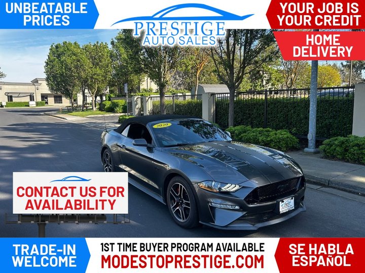 2020 FORD MUSTANG for sale in MODESTO