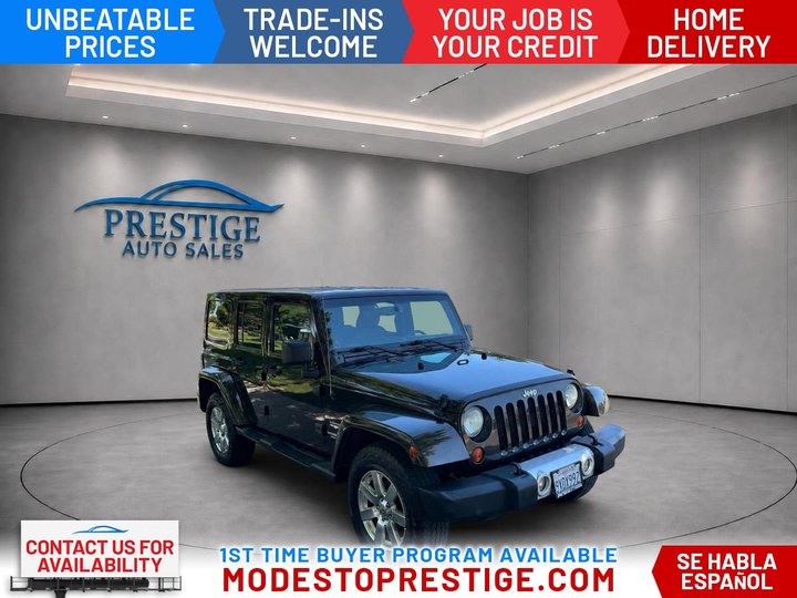 2013 JEEP WRANGLER for sale in MODESTO
