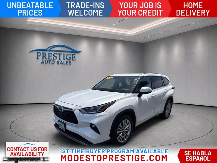 2024 TOYOTA HIGHLANDER HYBRID for sale in MODESTO