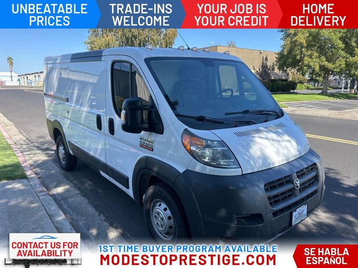 2016 RAM PROMASTER CARGO VAN for sale in MODESTO