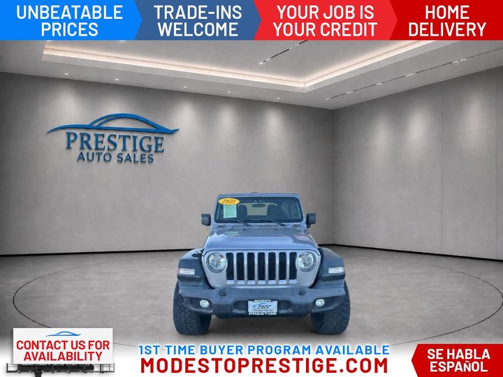 2021 JEEP WRANGLER UNLIMITED for sale in MODESTO
