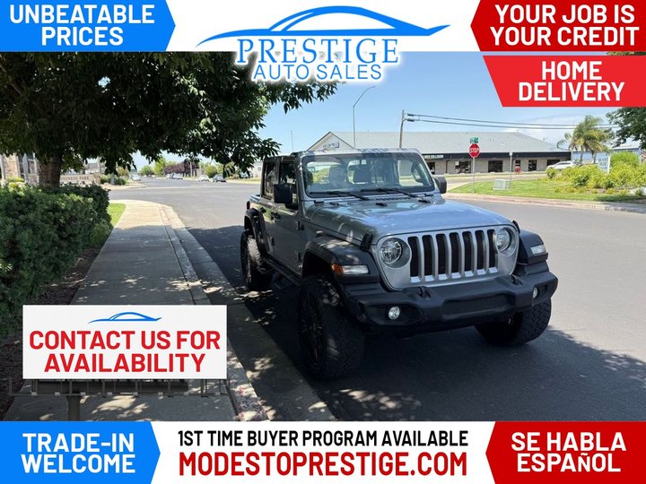 2021 JEEP WRANGLER UNLIMITED for sale in MODESTO
