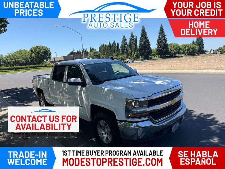 2018 CHEVROLET SILVERADO 1500 CREW CAB for sale in MODESTO