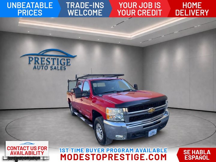 2009 CHEVROLET SILVERADO 2500 HD CREW CAB for sale in MODESTO