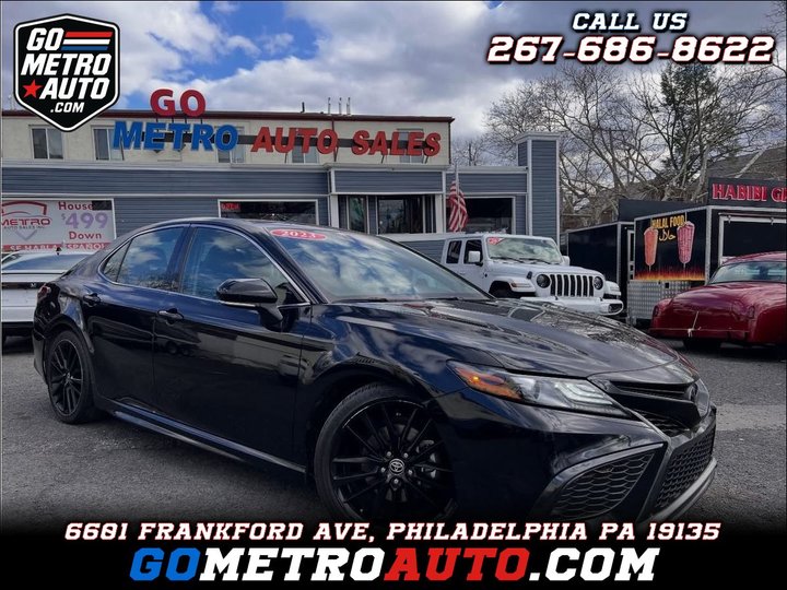 2021 TOYOTA CAMRY for sale in PHILADELPHIA