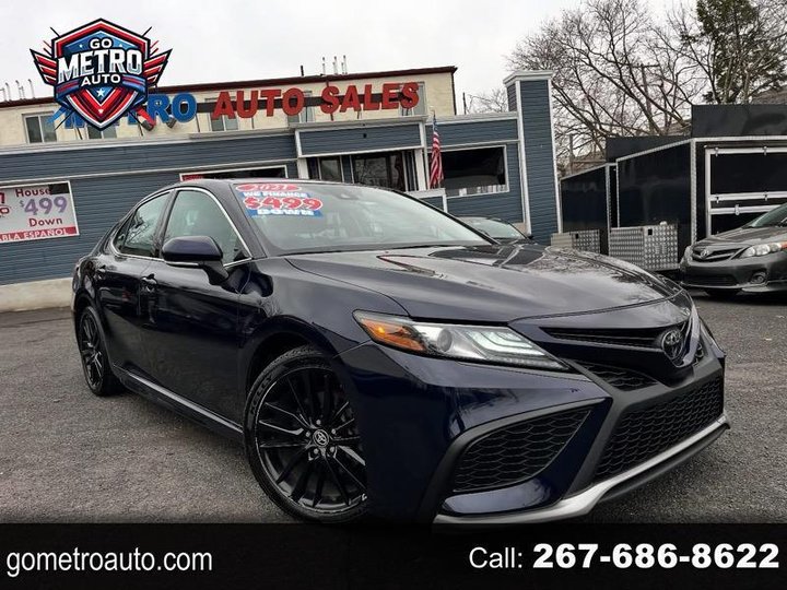 2021 TOYOTA CAMRY for sale in PHILADELPHIA