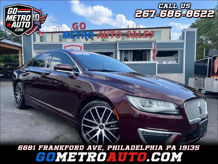 2018 LINCOLN MKZ for sale in PHILADELPHIA