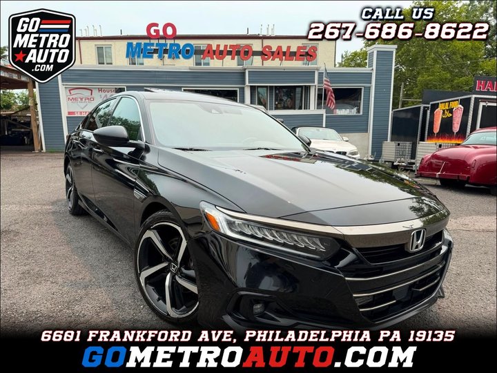 2021 HONDA ACCORD for sale in PHILADELPHIA