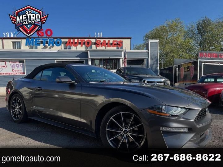 2018 FORD MUSTANG for sale in PHILADELPHIA