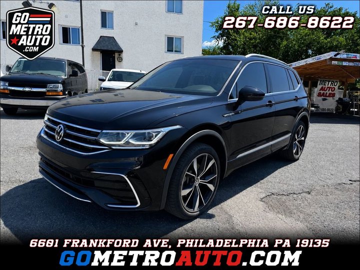 2022 VOLKSWAGEN TIGUAN for sale in PHILADELPHIA