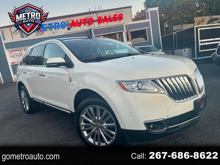 2013 LINCOLN MKX for sale in PHILADELPHIA