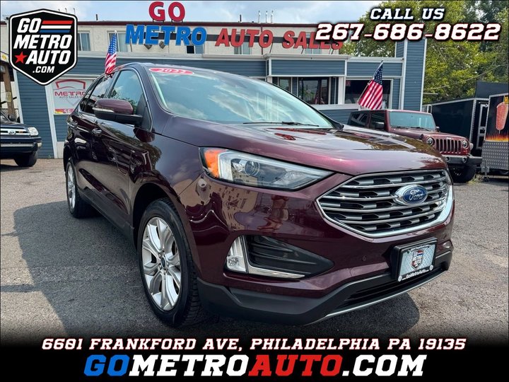 2022 FORD EDGE for sale in PHILADELPHIA