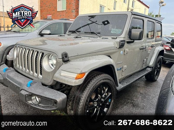 2023 JEEP WRANGLER 4XE for sale in PHILADELPHIA