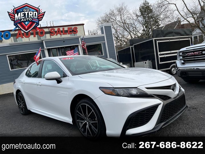 2021 TOYOTA CAMRY for sale in PHILADELPHIA