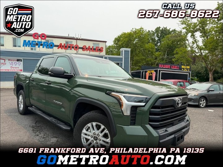 2022 TOYOTA TUNDRA CREWMAX for sale in PHILADELPHIA