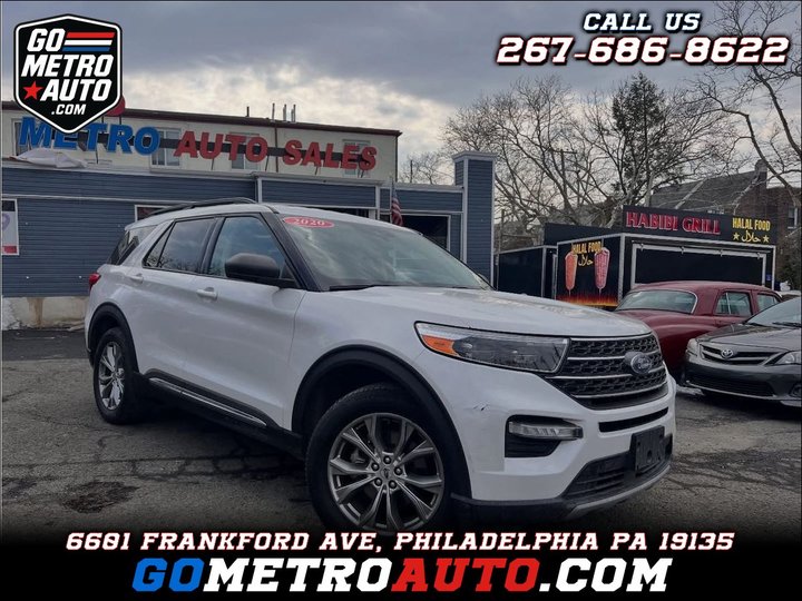 2020 FORD EXPLORER for sale in PHILADELPHIA
