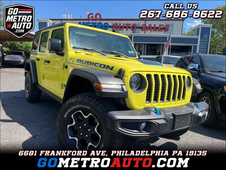 2023 JEEP WRANGLER 4XE for sale in PHILADELPHIA