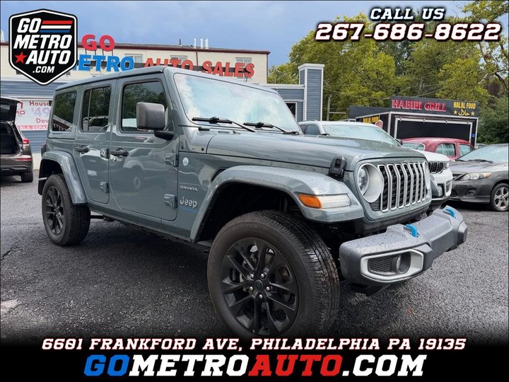 2024 JEEP WRANGLER 4XE for sale in PHILADELPHIA