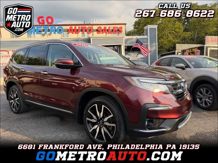 2021 HONDA PILOT for sale in PHILADELPHIA