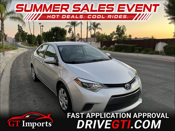 2016 TOYOTA COROLLA for sale in BLOOMINGTON