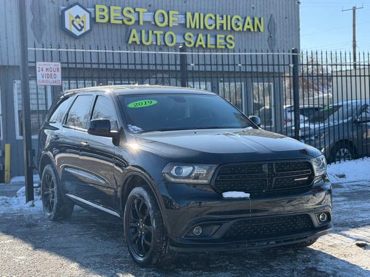 2019 DODGE DURANGO for sale in DETROIT