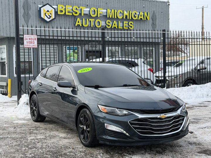 2021 CHEVROLET MALIBU for sale in DETROIT