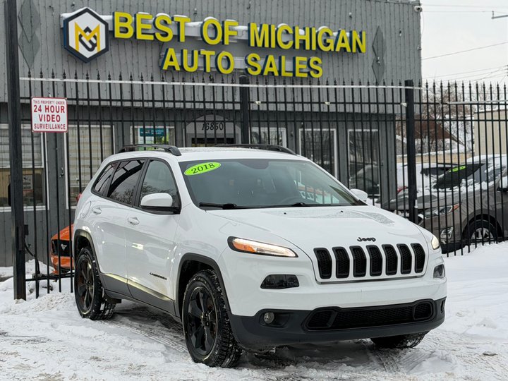 2018 JEEP CHEROKEE for sale in DETROIT