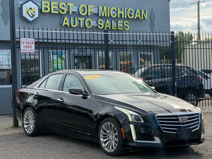 2018 CADILLAC CTS for sale in DETROIT