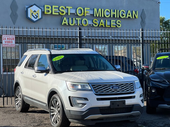 2017 FORD EXPLORER for sale in DETROIT