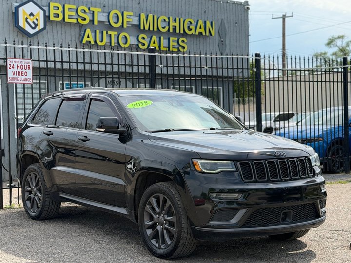 2018 JEEP GRAND CHEROKEE for sale in DETROIT