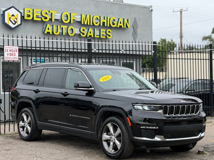 2021 JEEP GRAND CHEROKEE L for sale in DETROIT