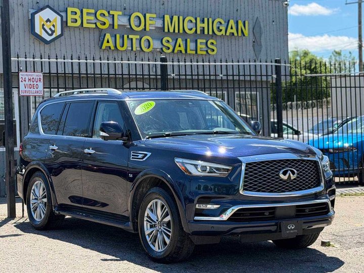 2020 INFINITI QX80 for sale in DETROIT