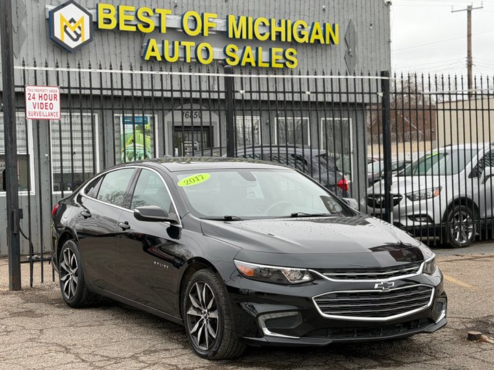2017 CHEVROLET MALIBU for sale in DETROIT