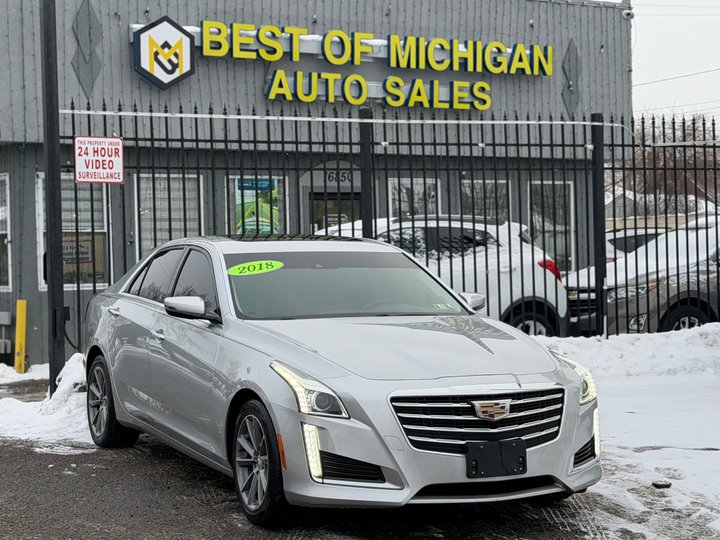 2018 CADILLAC CTS for sale in DETROIT