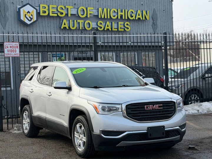 2018 GMC ACADIA for sale in DETROIT