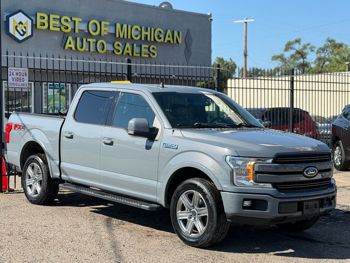 2019 FORD F150 SUPERCREW CAB for sale in DETROIT