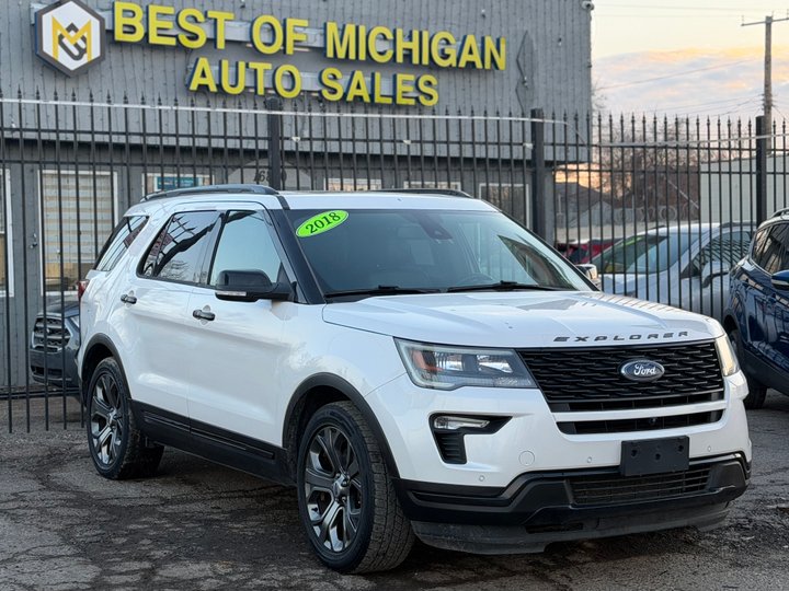 2018 FORD EXPLORER for sale in DETROIT