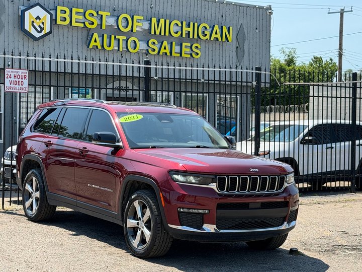 2021 JEEP GRAND CHEROKEE L for sale in DETROIT
