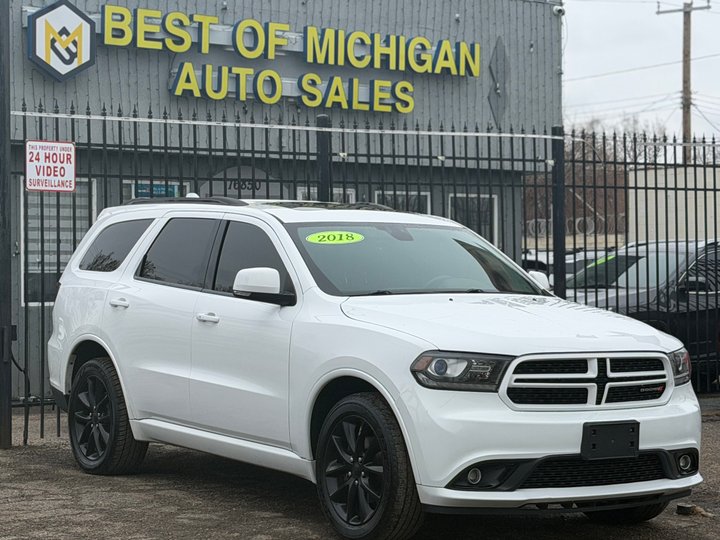 2018 DODGE DURANGO for sale in DETROIT
