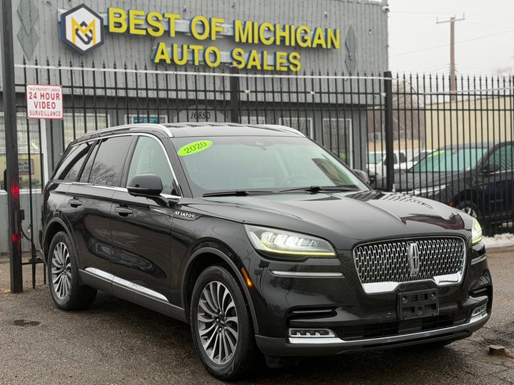 2020 LINCOLN AVIATOR for sale in DETROIT